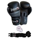 Dragon 30096-P Siyah Attack 6 Boks Eldiveni