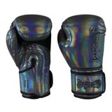 Dragon 30134-P Glossy Boks Eldiveni Parlak Gri Kick Boks Muay Thai Eldiveni (12 Oz)