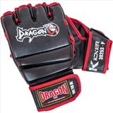 Dragon 30253-P Kicker Mma Eldiveni, Torba Antrenman Eldiveni - L - XL - Siyah - Kırmızı