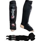 Dragon 40606 Siyah Kick Boks Ayak Ve Kaval Koruyucu