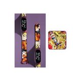 Dragon Ball Goku Anime Karekter Figür Dijital LED Çocuk ve Yetişkin Kol Saat Doğum Günü Hediye - Açık Kahverengi