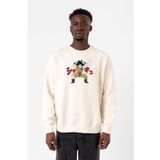 Dragon Ball Z Anime Angry Goku Ekru Erkek 2ip Sweatshirt