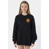 Dragon Ball Z Anime Cool Style Siyah Kadın 2İp Sweatshirt