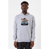 Dragon Ball Z Anime Goku Racer Grimelanj Erkek Kapşonlu 3ip Sweatshirt