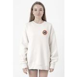 Dragon Ball Z Anime Logo Beyaz Kadın 2ip Sweatshirt
