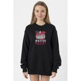 Dragon Ball Z Anime Master Roshi Ho!! Siyah Kadın 2İp Sweatshirt