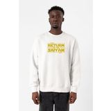 Dragon Ball Z Anime Namek Wars Beyaz Erkek 2ip Sweatshirt