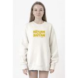Dragon Ball Z Anime Namek Wars Beyaz Kadın 2ip Sweatshirt