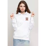 Dragon Ball Z Anime Roshi Kame Beyaz Kadın 3İp Kapşonlu Sweatshirt