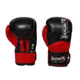 Dragon Carbon 5 Boks ve Kick boks Eldiveni Kırmızı (10 Oz)
