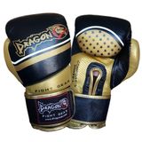 Dragon Comfort Orjinal Deri Kick Boks, Muay Thai ve Boks Eldiveni (16 Oz)