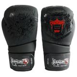 Dragon Do 30128 P Yakuza Kick Boks Eldiveni Muay Thai Boxing Gloves Siyah 10 Oz