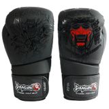 Dragon Do 30128 P Yakuza Kick Boks Eldiveni Muay Thai Boxing Gloves Siyah 12 Oz