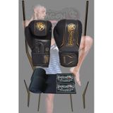 Dragon Do Legacy Kick Boks Eldiveni Muay Thai Müsabaka Antreman Eldiveni2'Li Set Siyah 10 Oz