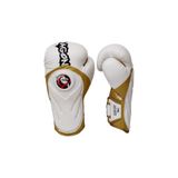 Dragon Do Tepito Muay Thai Kick Boks Bok Eldiveni Beyaz Altın 14 Oz