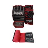 Dragon kicker MMA Eldiveni ve Bandaj Seti GLOVES Giftoom dövüş sporları , kickboks , boks