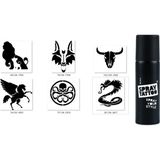 Dragon Kurt Spray Tattoo Geçici Sprey Dövme Seti
