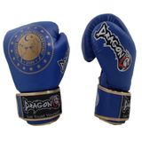 Dragon Martina Muaythai Federasyon Onaylı Boks Eldiveni 30218-P (MAVİ, 10 Oz)