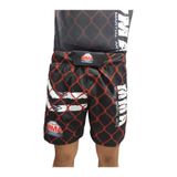 Dragon Mma Maç Şortu Federasyon Onaylı Kırmızı
