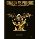 DRAGON & PHOENIX: Duality of Legends — Artist Sketchbook: 120-Page Mythology Drawing Notebook for Tattoo Artists & Creators