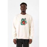 Dragon Samurai Anime Ekru Erkek 2ip Sweatshirt