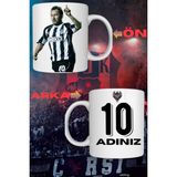 Dragon Store Beşiktaş Isme Özel Porselen Kupa Bardak Sergen Yalçın - Beyaz