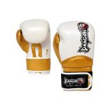 Dragondo 30025-p Carbon 5 Boks Eldiveni Muay Thai Eldiveni Kick Boks Eldiveni 0424 001 beyaz-altin