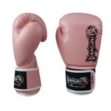 DragonDo 30126-P Favela Boks Eldiveni Kick Boks Eldiveni Muay Thai Boxing Gloves (PEMBE, 10 Oz)