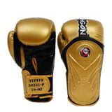 DragonDo 30341-P Tepito Boks Eldiveni Muay Thai Eldiveni Yeni Seri 0424 (SİYAH-ALTIN, 10 Oz)