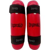 DragonDo 40657-P Kick Boks Kaval Koruyucu - Kırmızı - S - M