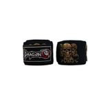 Dragondo 83831 Skull Gold 3,5 Metre Bandaj Gold Kuru Kafalı Boks Bandajı