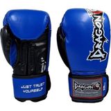DragonDo Attack 5 Plus Boks Eldiveni Kick Boks Eldiveni Muay Thai Eldiveni - Mavi - 12 oz