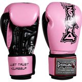 Dragondo Attack 5 Plus Boks Eldiveni Kick Boks Eldiveni Muay Thai Eldiveni - Pembe - 12 oz
