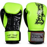 Dragondo Attack 5 Plus Boks Eldiveni Kick Boks Eldiveni Muay Thai Eldiveni - Yeşil - 8 oz