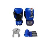 Dragondo Attack 5 Plus Kick Boks Eldiveni Profesyonel Dişlik ve Boks Bandajı Boks Eldiveni Set