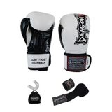 Dragondo Attack Boks Eldiveni Kick Boks Muay Thai Boks Eldiveni Bandaj Dişlik 3'lü Set