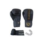 Dragondo Cool Lime Hakiki Deri Kick Boks Eldiveni Boks Eldiveni Muay Thai Dragon Bandaj Dişlik 3'lü set