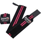 DragonDo Dragondo 63911 Halter ve Fitness Bilek Bandajı Yeni Seri Hafif Elastik Yapı ile Konforlu Kullanım - Siyah - Standart