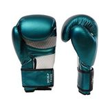 DragonDo Favela Kick Boks Eldiveni Boks Eldiveni Muay Thai Müsabaka ve Antrenman Eldiveni, Gifttoom - Turkuaz - 10 oz