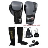 Dragondo Kunuri Boks Eldiveni 5’li Set Kickboks Muay Thai Boks Eldiveni Kaval Koruyucu Sırt Çantası Bandaj ve Dişlik