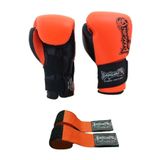 Dragondo Kunuri Boks Kickboks MuayThai Müsabaka Antreman dragon boks eldiveni ve Bandaj 2'li Set