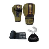 Dragondo Legacy Boks Eldiveni Kickboks MuayThai Müsabaka Antreman dragon boks eldiveni 3'li Set