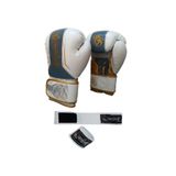 Dragondo Legacy Kick Boks Eldiveni Boks Eldiveni MuayThai Müsabaka Antreman eldiveni 2'li Set beyaz altın