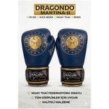 Dragondo Martina Profesyonel VE ANTRENMAN Boks Eldiveni Muay Thai Onaylı Kick Boks Fitness Resmi ve Amatör Maçlar