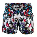 Dragondo MT3042 Muay Thai Kick Boks Şortu Dijital Baskılı Şort