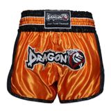 Dragondo Mt3075 Retro Neo Kick Boks Şortu Muay Thai Şort Turuncu