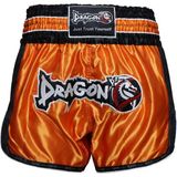 Dragondo MT3075 Retro Neo Muaythai Şortu Muay Thai Şort Turuncu - L
