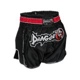 Dragondo Mt3075 Retro Neo Muaythai Şortu Siyah Retro Muay Thai Şort Siyah