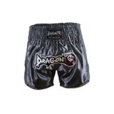 Dragondo Mt3076 Shiny Muay Thai Antrasit Kick Boks Şortu