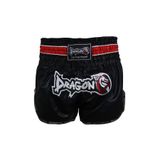 Dragondo MT3077 Muaythai Şortu - Kick Boks Şortu Siyah